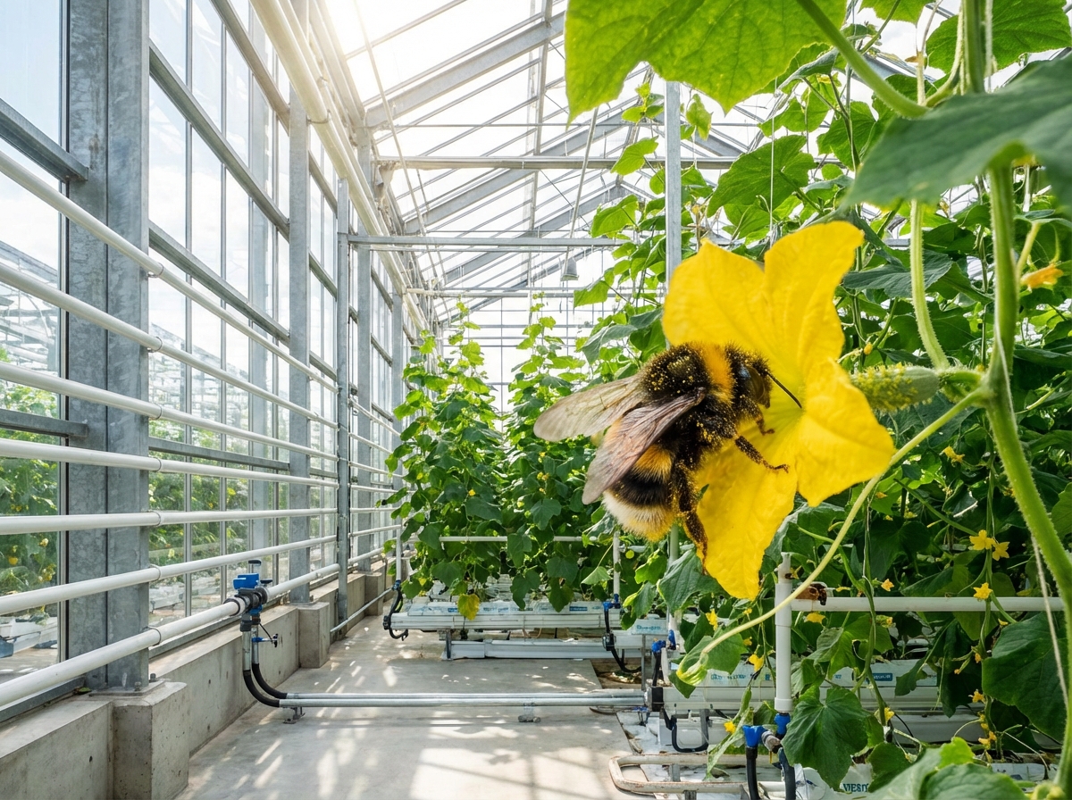 Опыление шмелями